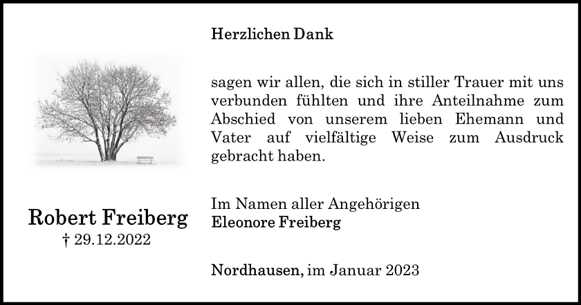 Danksagung (Foto: Schade)