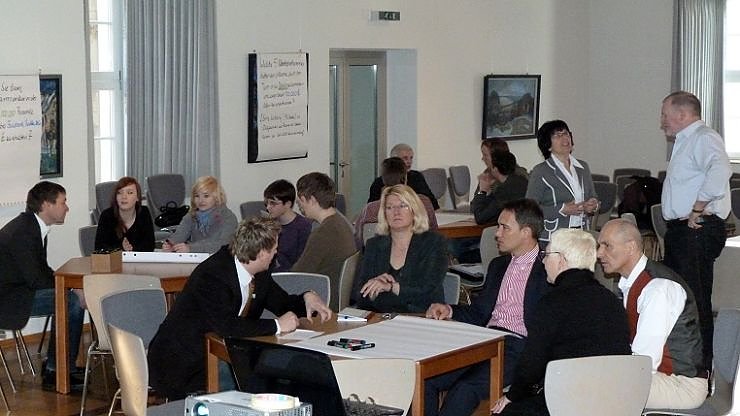 Kreativ-Tag begonnen