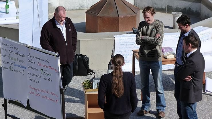 Kreativ-Tag begonnen