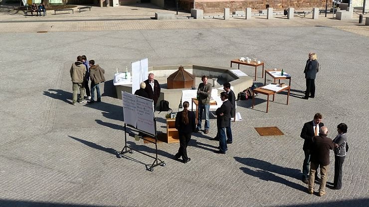 Kreativ-Tag begonnen