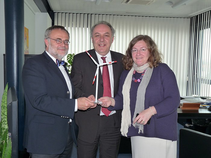 Energiekonzept &uuml;bergeben