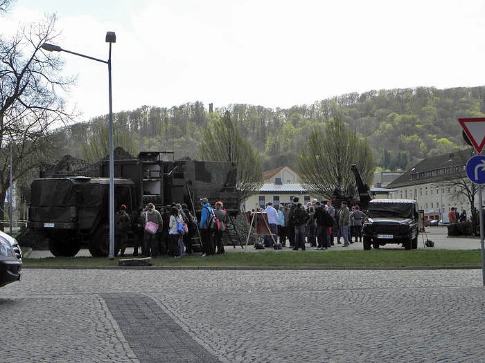 Offene T&uuml;r bei Bundeswehr