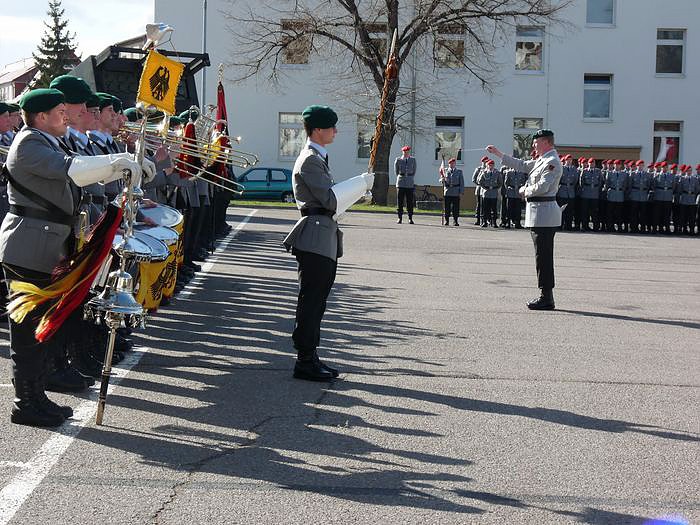 Fahnenband verliehen