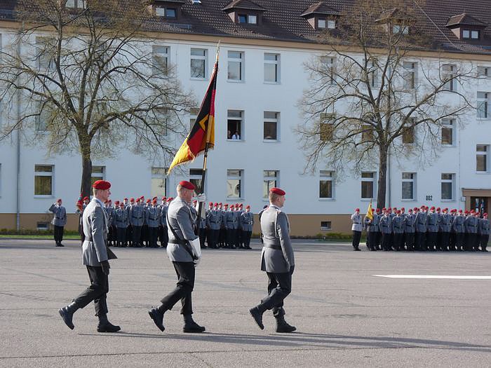 Fahnenband verliehen