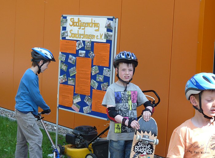 Abschluss in Skate-Arena