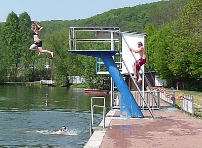 Spa&szlig; beim Anbaden