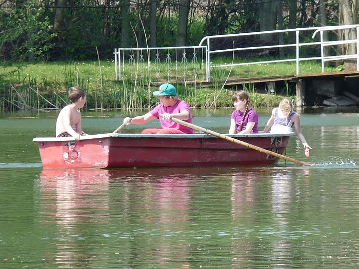 Spa&szlig; beim Anbaden