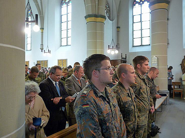 Friedensgottesdienst mit Wanke