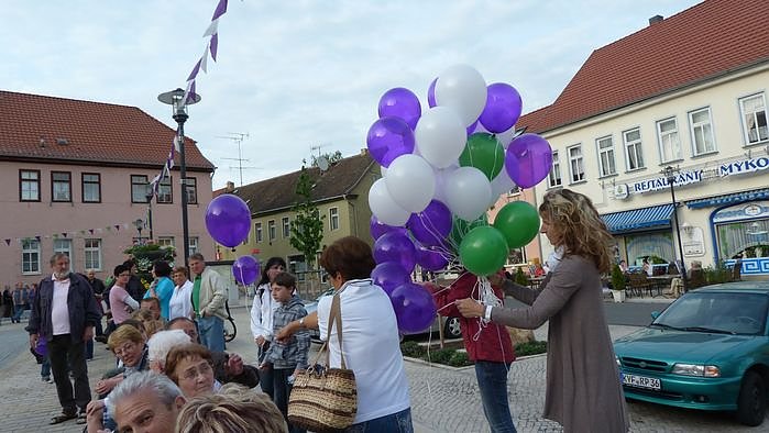 Fliederkrone gesetzt