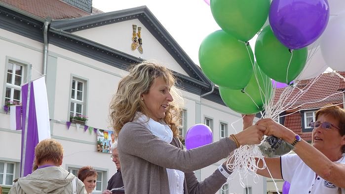Fliederkrone gesetzt