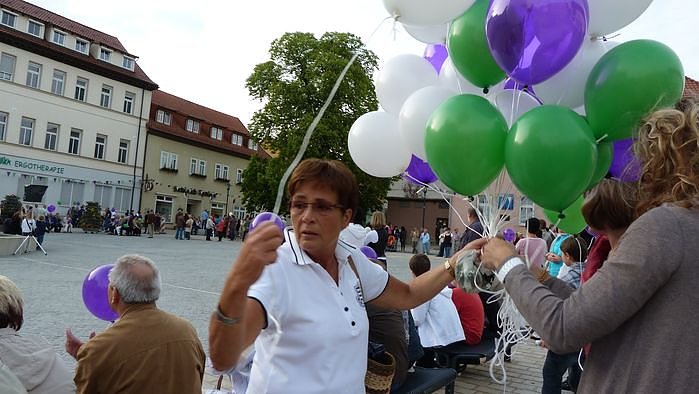 Fliederkrone gesetzt