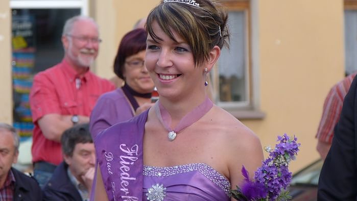 Fliederkrone gesetzt