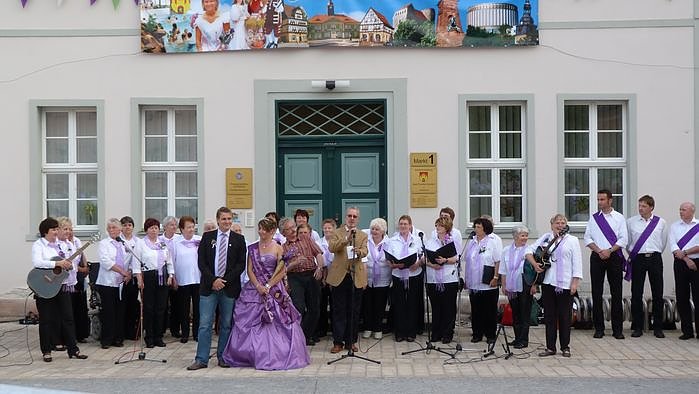 Fliederkrone gesetzt