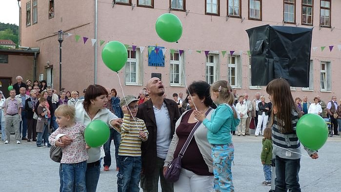 Fliederkrone gesetzt