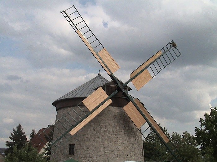 In die Luft gegangen