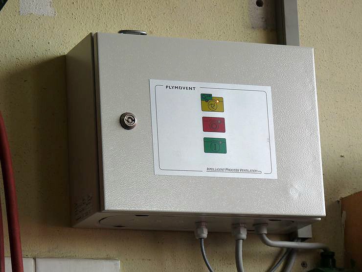 Abgasanlage f&uuml;r Feuerwehr