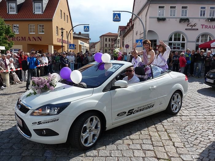 Fliederkorso in Frankenhausen