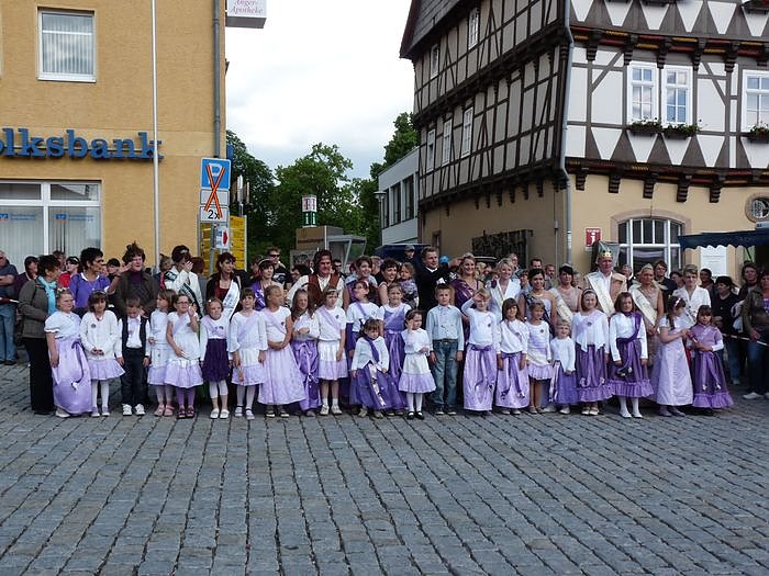 Fliederkorso in Frankenhausen