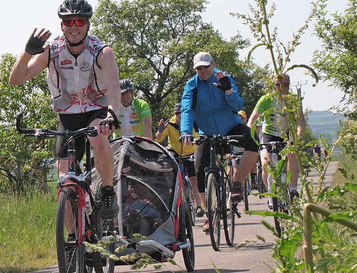 Kaiserwetter f&uuml;r Radfahrer