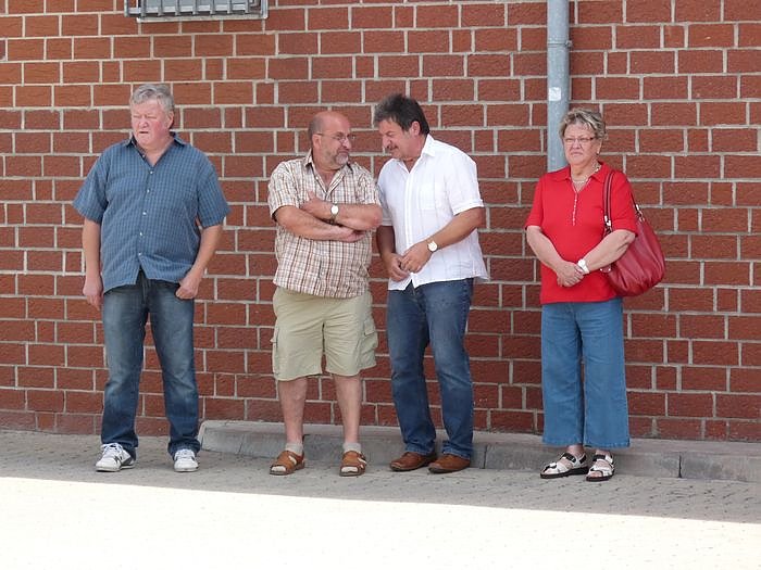 Einweihung der Knappschaftsstra&szlig;e