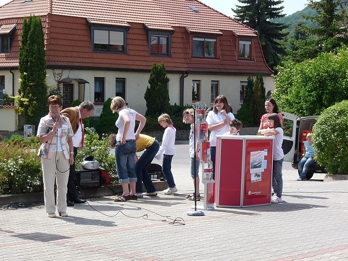 Einweihung der Knappschaftsstra&szlig;e