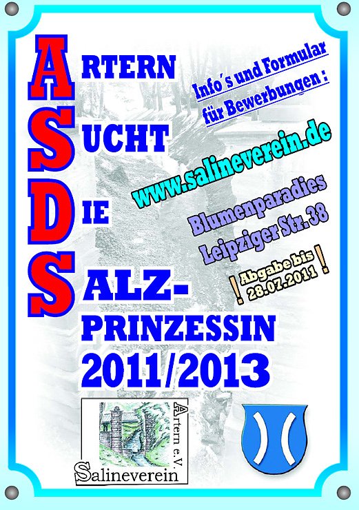 ASDS - Artern sucht die Salzprinzessin