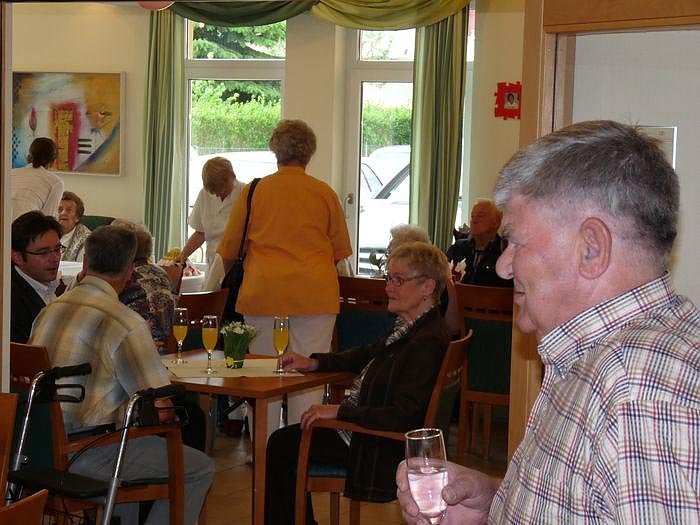 Wohnbereich eingeweiht