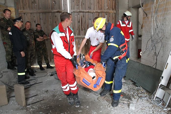 Gro&szlig;einsatz von Rettungskr&auml;ften