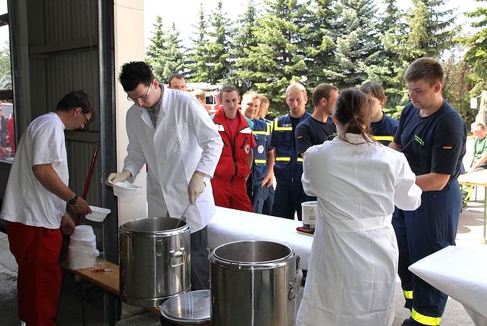 Gro&szlig;einsatz von Rettungskr&auml;ften