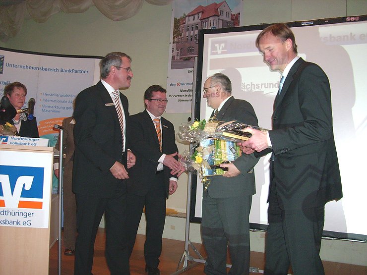 Ankunft Minister Sklenar