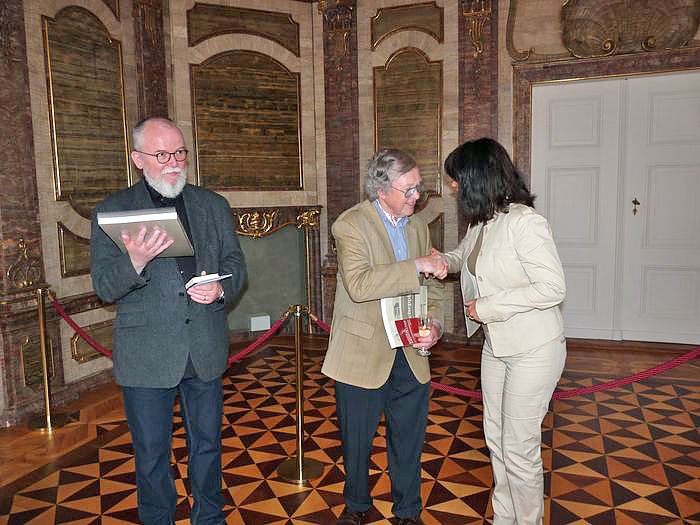 &Uuml;bergabe der Sammlung Heidenheimiana