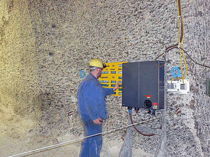 Premiere in der Grube