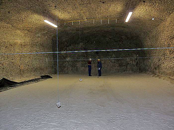 Premiere in der Grube