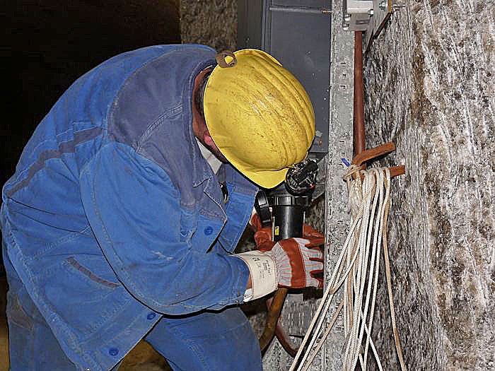 Premiere in der Grube