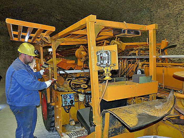 Premiere in der Grube