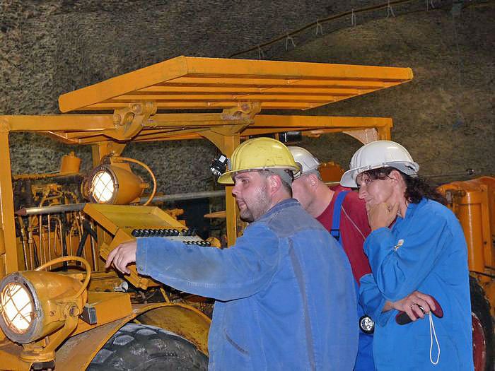 Premiere in der Grube