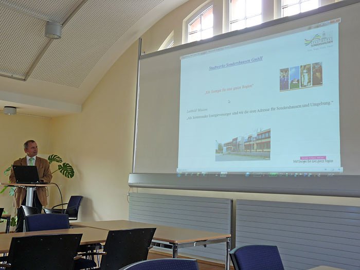 Innenminister bei Stadtwerken Sondershausen