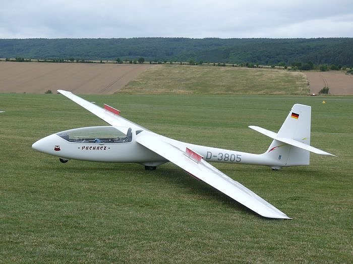 In die Luft gegangen