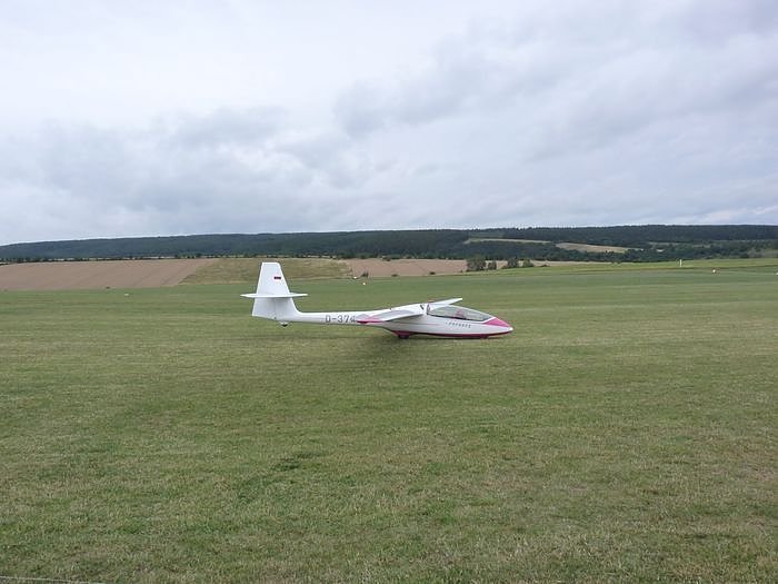 In die Luft gegangen