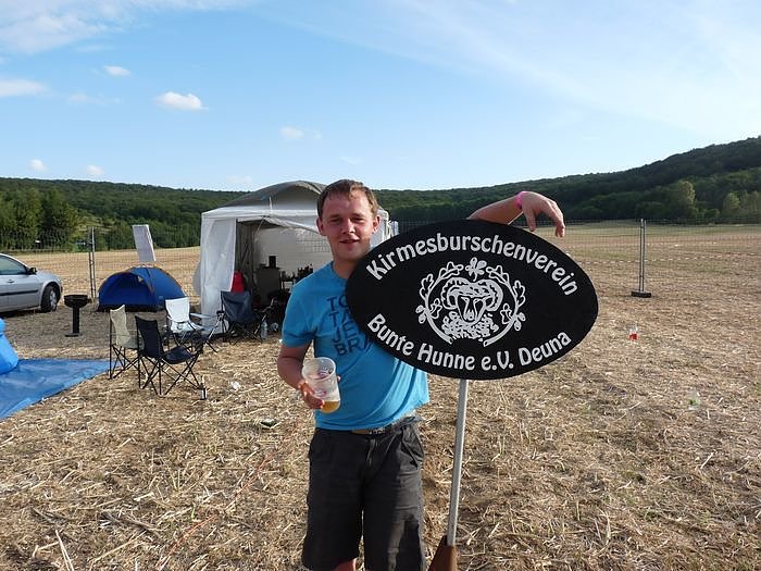 Erste Kirmesburschen angereist