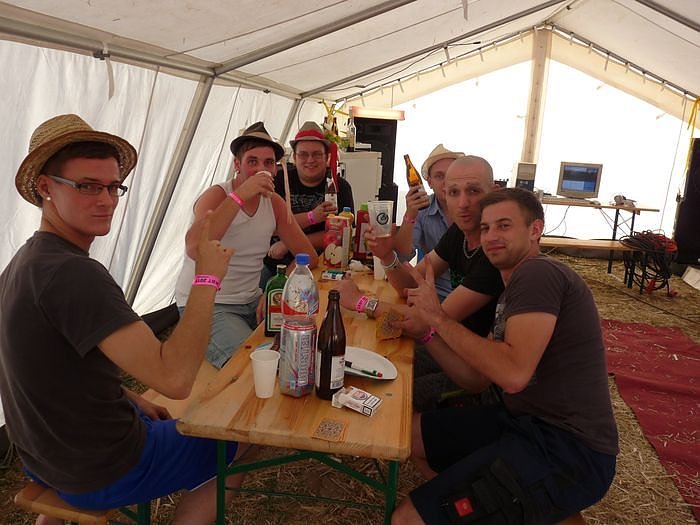 Erste Kirmesburschen angereist