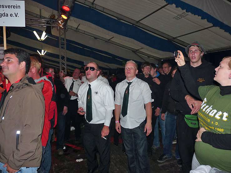 St&uuml;rmisch gefeiert