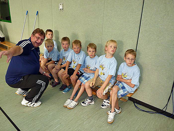 Werbung f&uuml;r den Handball