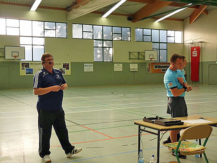 Werbung f&uuml;r den Handball