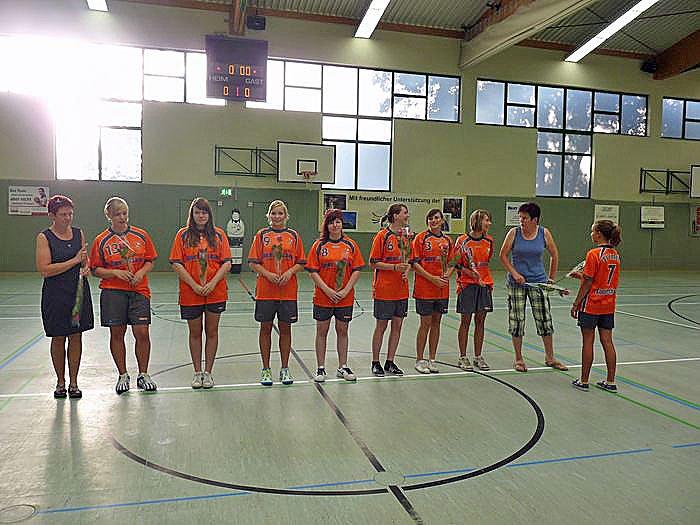 Werbung f&uuml;r den Handball