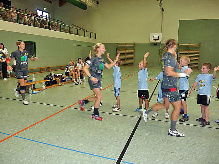 Werbung f&uuml;r den Handball