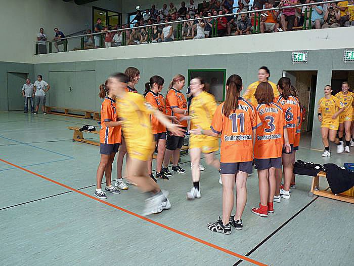 Werbung f&uuml;r den Handball