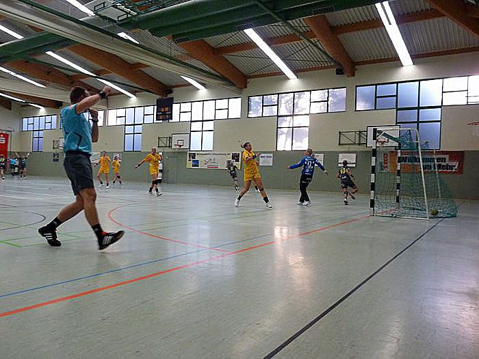 Werbung f&uuml;r den Handball