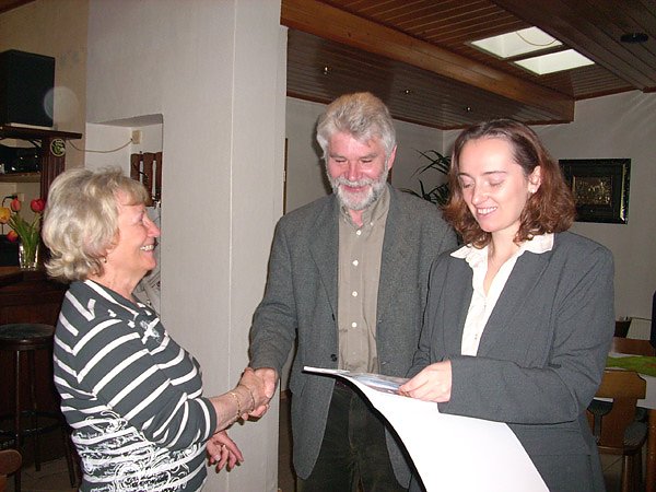 &Uuml;bergabe Qualit&auml;tssiegel