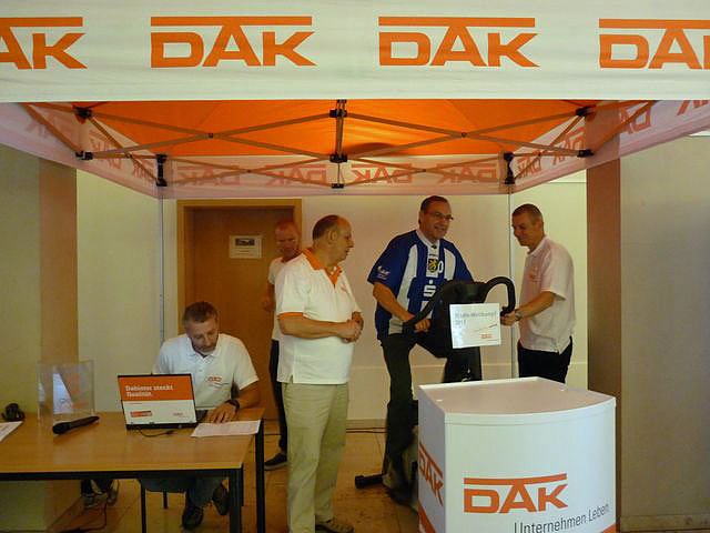 Kr&auml;ftig gestrampelt